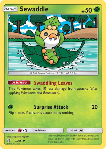 Image for Sewaddle (7) (7/236) [SM - Unified Minds]