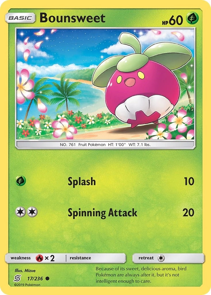 Image for Bounsweet (17/236) [SM - Unified Minds]