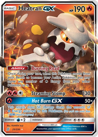 Image for Heatran GX (25/236) [SM - Unified Minds]
