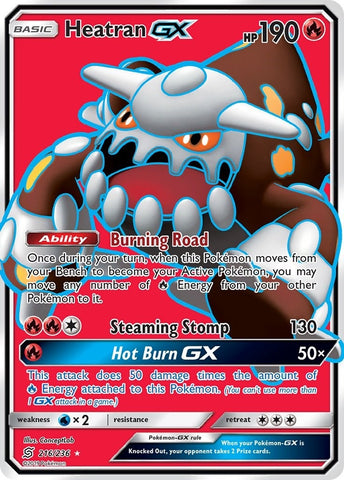 Image for Heatran GX (Full Art) (216/236) [SM - Unified Minds]