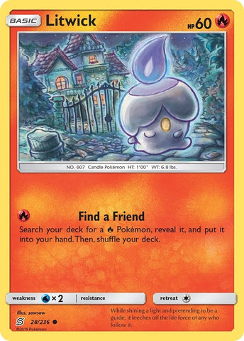 Image for Litwick (28) (28/236) [SM - Unified Minds]