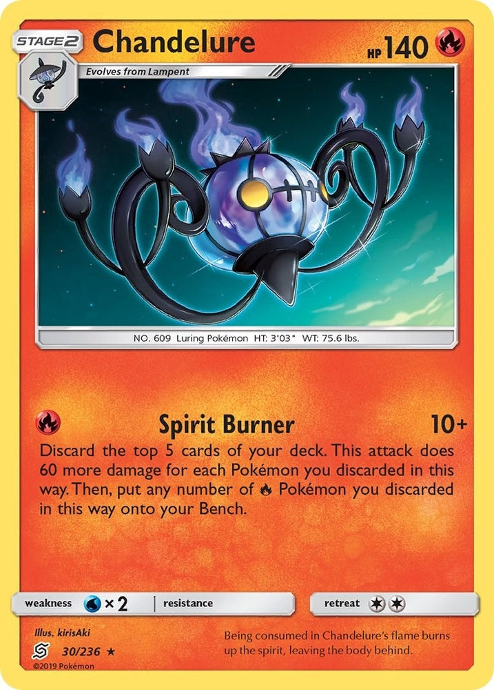 Image for Chandelure (30/236) [SM - Unified Minds]