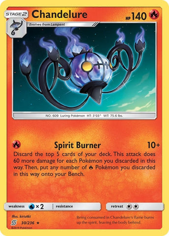 Image for Chandelure (30/236) [SM - Unified Minds]