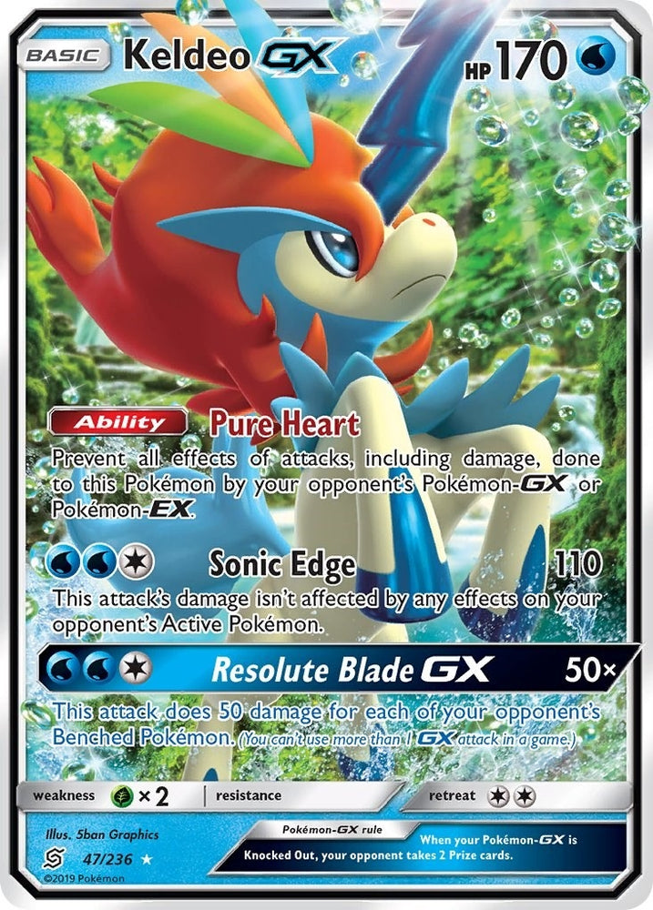 Image for Keldeo GX (47/236) [SM - Unified Minds]