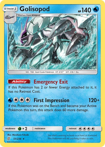 Image for Golisopod (51/236) [SM - Unified Minds]