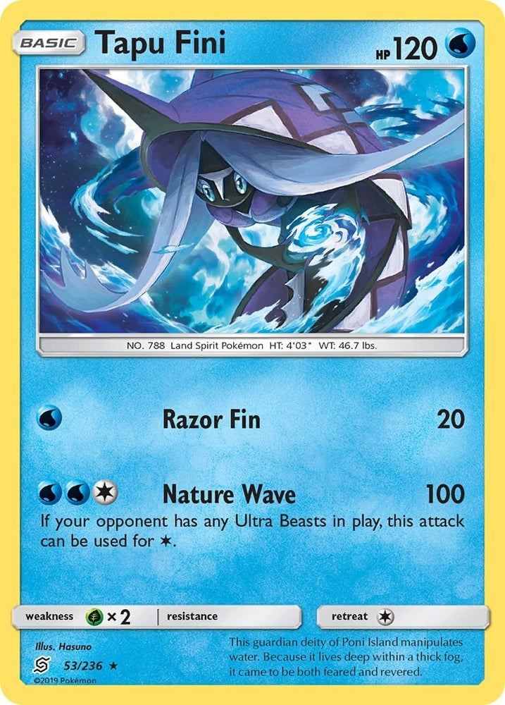 Image for Tapu Fini (53/236) [SM - Unified Minds]