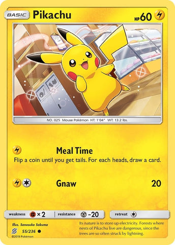 Image for Pikachu (55) (55/236) [SM - Unified Minds]