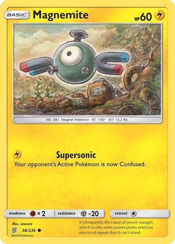 Image for Magnemite (58/236) [SM - Unified Minds]