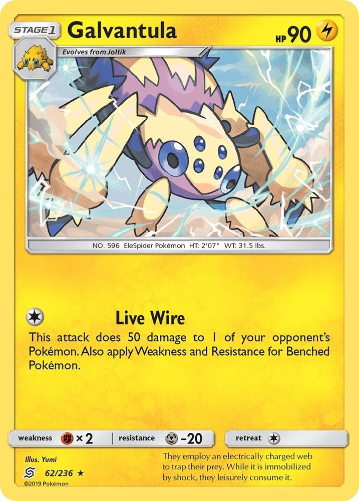 Image for Galvantula (62/236) [SM - Unified Minds]