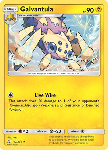 Image for Galvantula (62/236) [SM - Unified Minds]