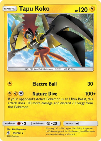 Image for Tapu Koko (69/236) - Pokemon