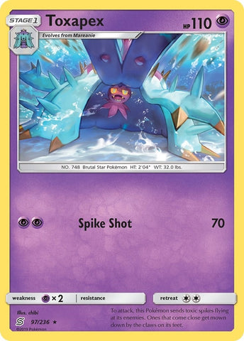 Image for Toxapex (97/236) [SM - Unified Minds]