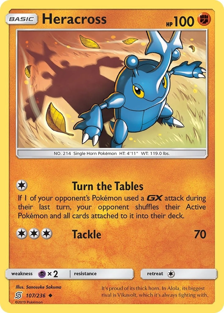 Image for Heracross (107/236) [SM - Unified Minds]