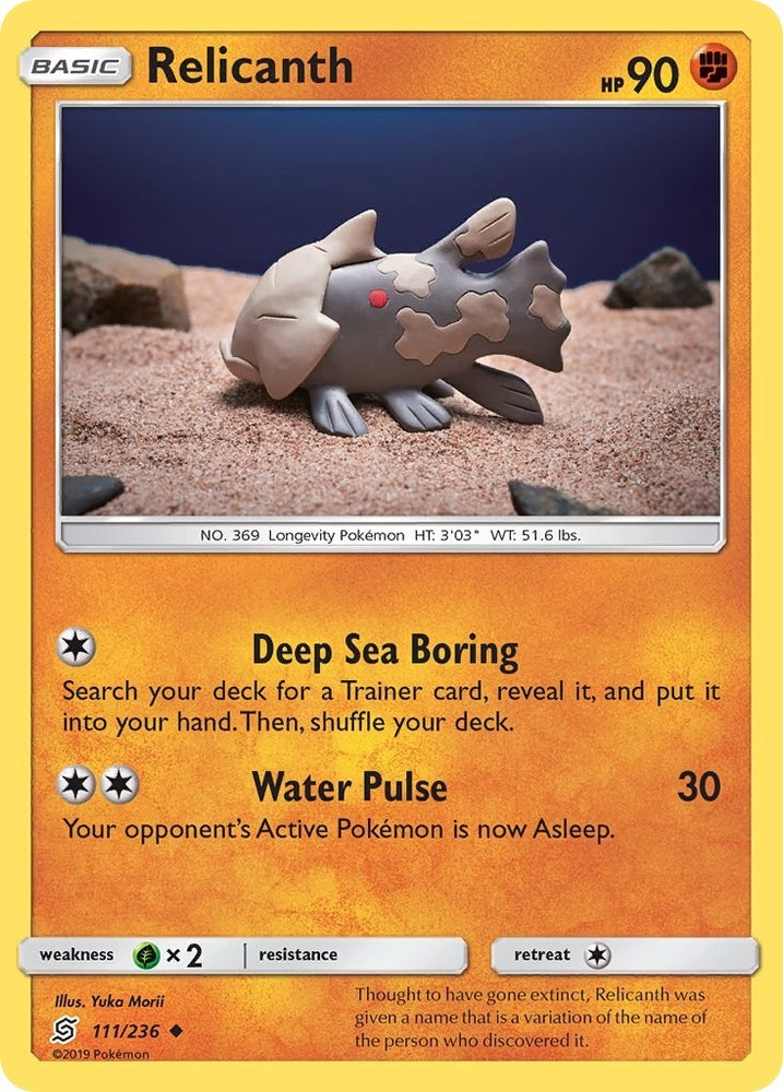 Image for Relicanth (111/236) [SM - Unified Minds]