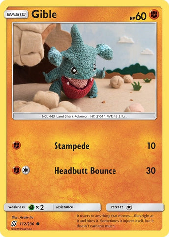 Image for Gible (112/236) [SM - Unified Minds]