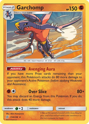 Image for Garchomp (114/236) [SM - Unified Minds]