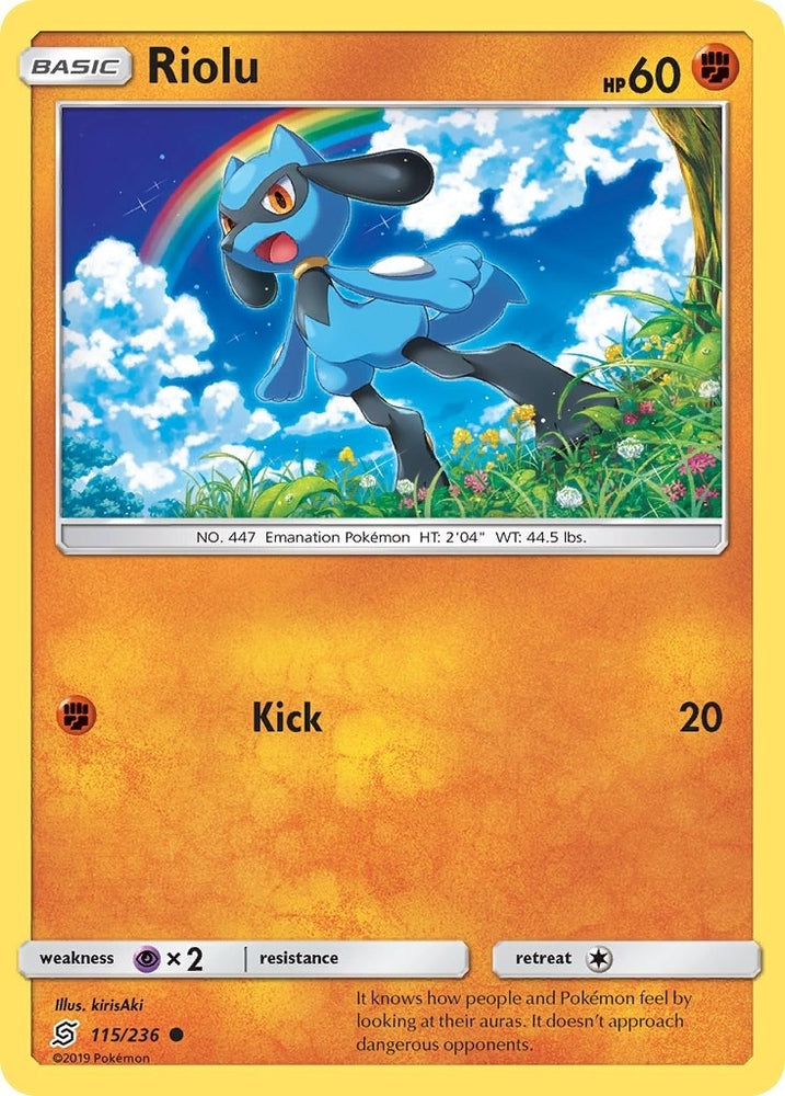 Image for Riolu (115) (115/236) [SM - Unified Minds]