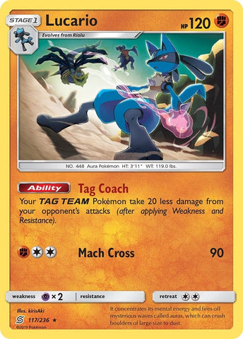 Image for Lucario (117/236) [SM - Unified Minds]