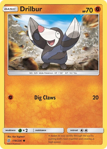 Image for Drilbur (118/236) [SM - Unified Minds]