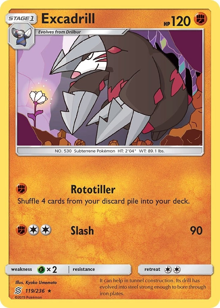 Image for Excadrill (119/236) [SM - Unified Minds]