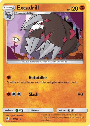 Image for Excadrill (119/236) [SM - Unified Minds]