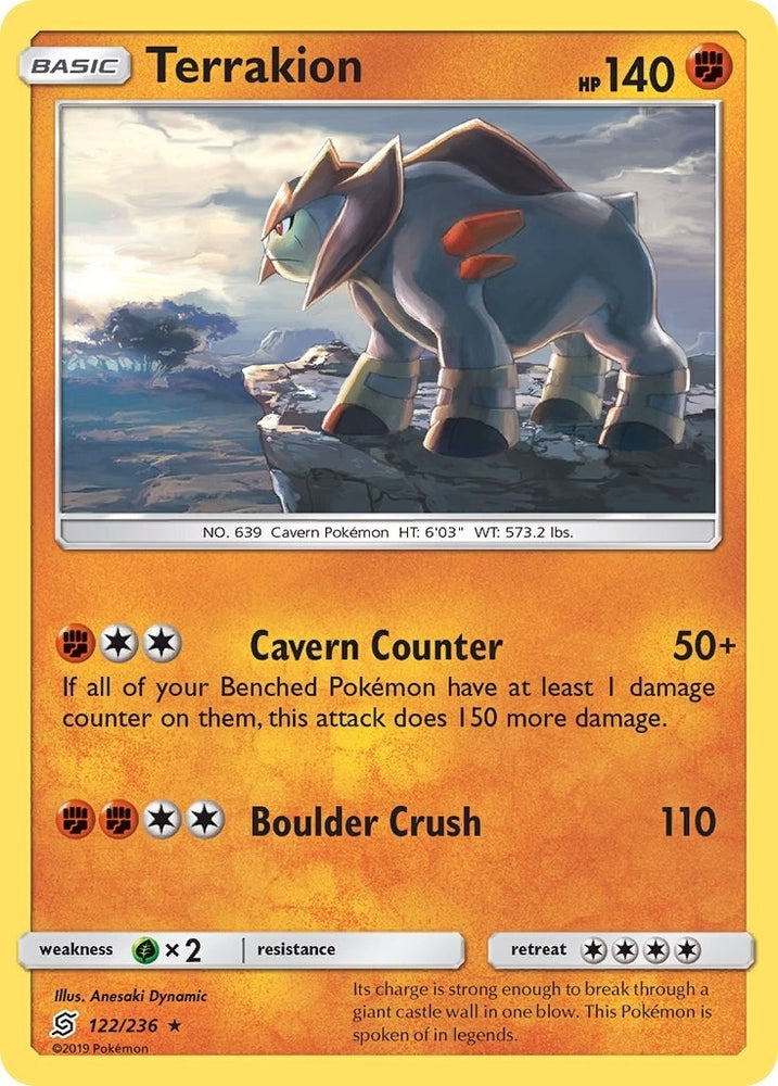 Image for Terrakion (122/236) [SM - Unified Minds]