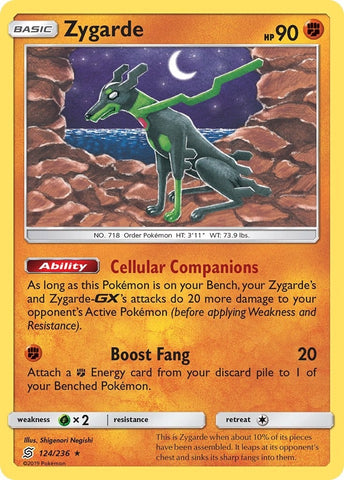 Image for Zygarde (124/236) [SM - Unified Minds]