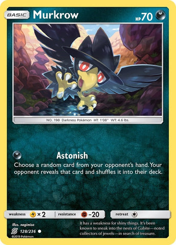 Image for Murkrow (128) (128/236) [SM - Unified Minds]