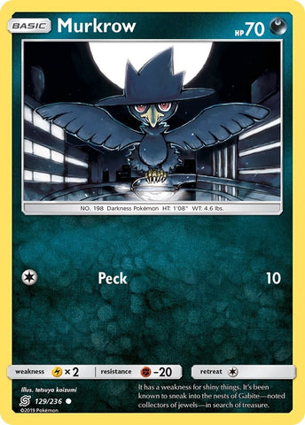Image for Murkrow (129) (129/236) [SM - Unified Minds]