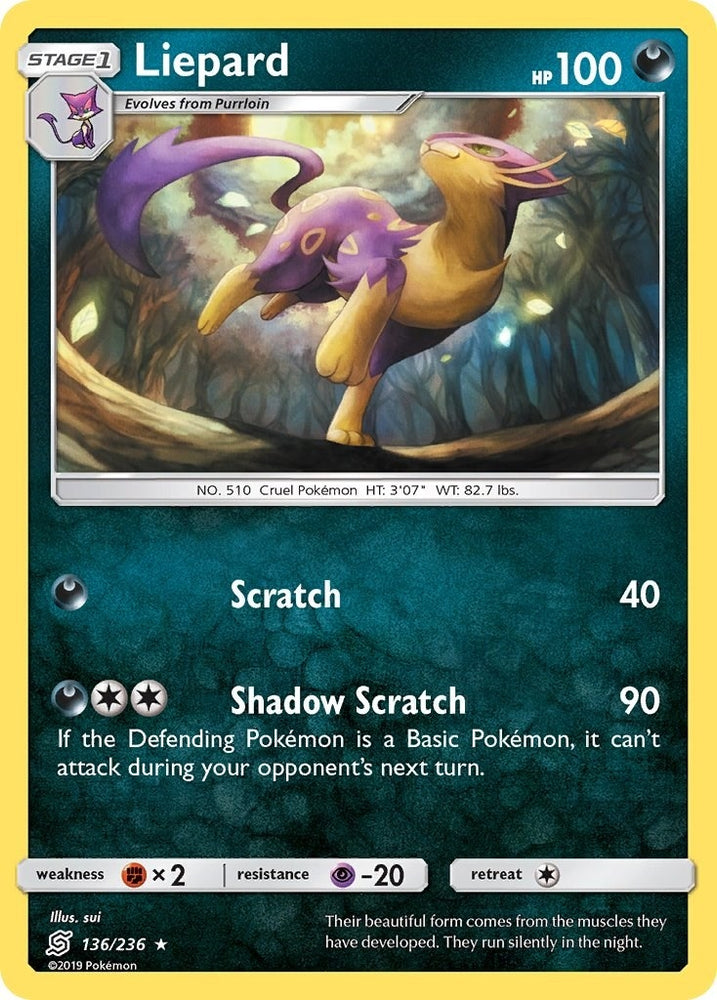 Image for Liepard (136/236) [SM - Unified Minds]