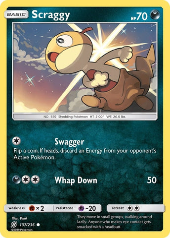 Image for Scraggy (137/236) [SM - Unified Minds]