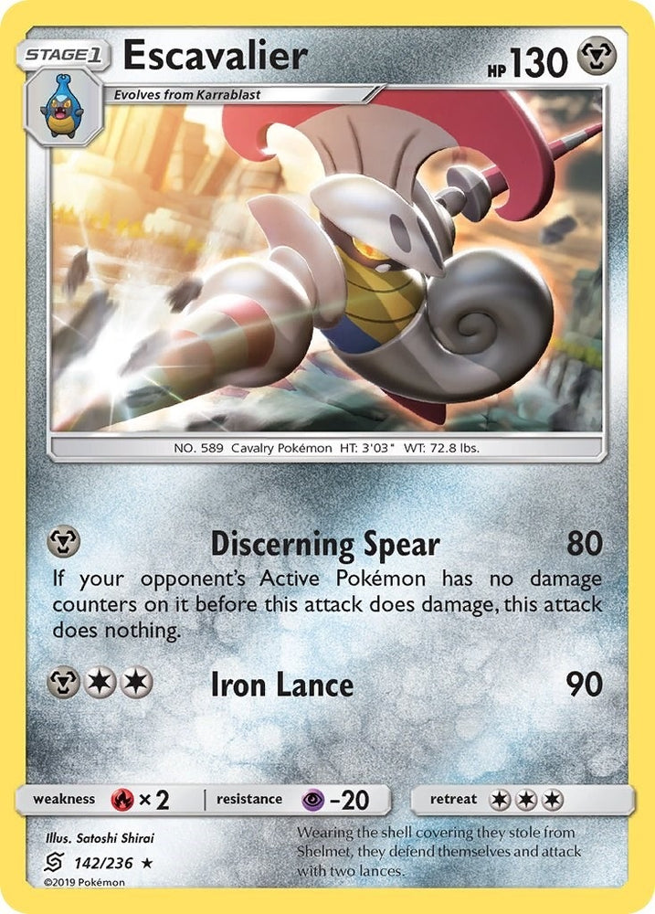 Image for Escavalier (142/236) [SM - Unified Minds]
