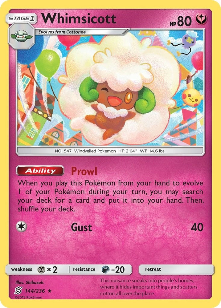 Image for Whimsicott (144/236) [SM - Unified Minds]
