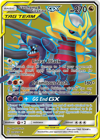 Image for Garchomp & Giratina GX (Full Art) (228/236) [SM - Unified Minds]