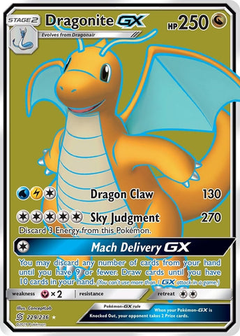 Image for Dragonite GX (Full Art) (229/236) [SM - Unified Minds]