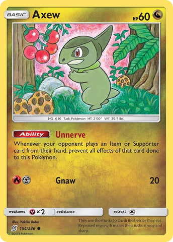 Image for Axew (154/236) [SM - Unified Minds]