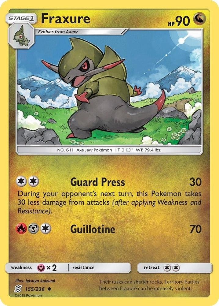 Image for Fraxure (155/236) [SM - Unified Minds]