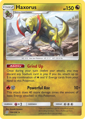 Image for Haxorus (156/236) [SM - Unified Minds]