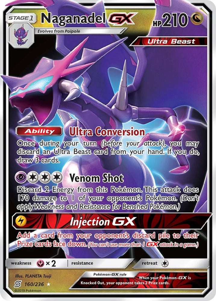 Image for Naganadel GX (160/236) [SM - Unified Minds]