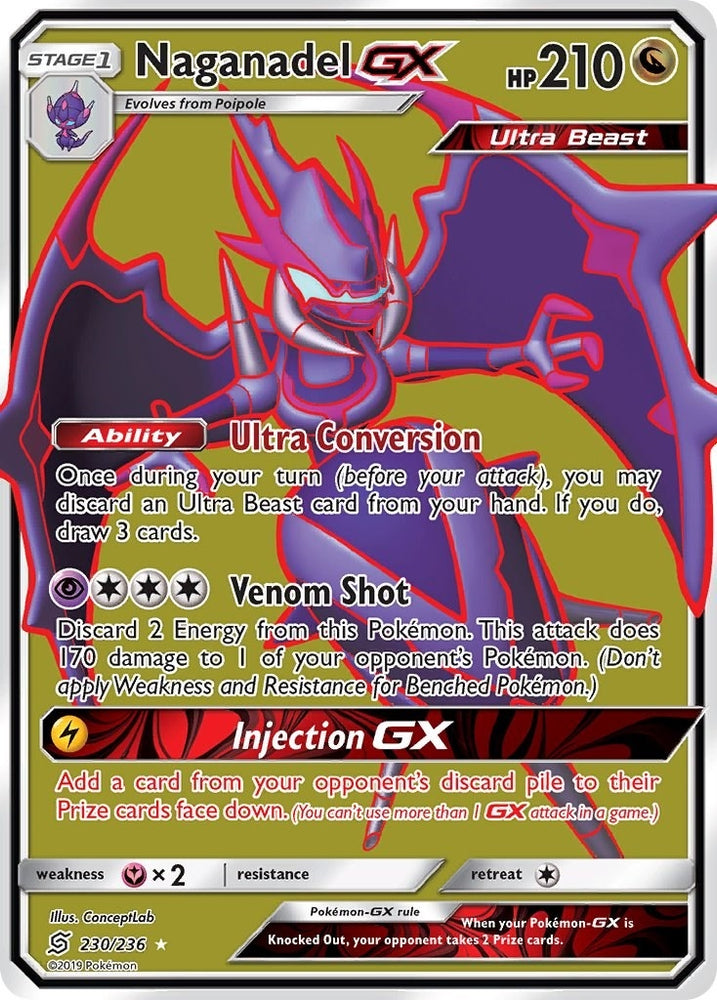 Image for Naganadel GX (Full Art) (230/236) [SM - Unified Minds]