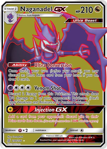 Image for Naganadel GX (Full Art) (230/236) [SM - Unified Minds]