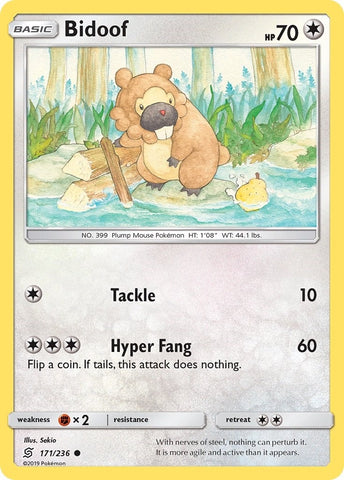 Image for Bidoof (171/236) [SM - Unified Minds]