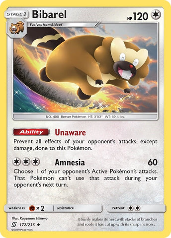 Image for Bibarel (172/236) [SM - Unified Minds]