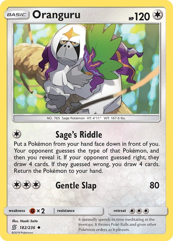 Image for Oranguru (182/236) [SM - Unified Minds]