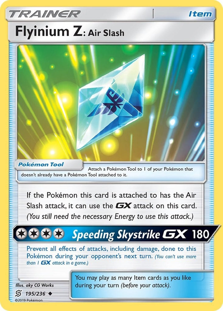 Image for Flyinium Z: Air Slash (195/236) [SM - Unified Minds]