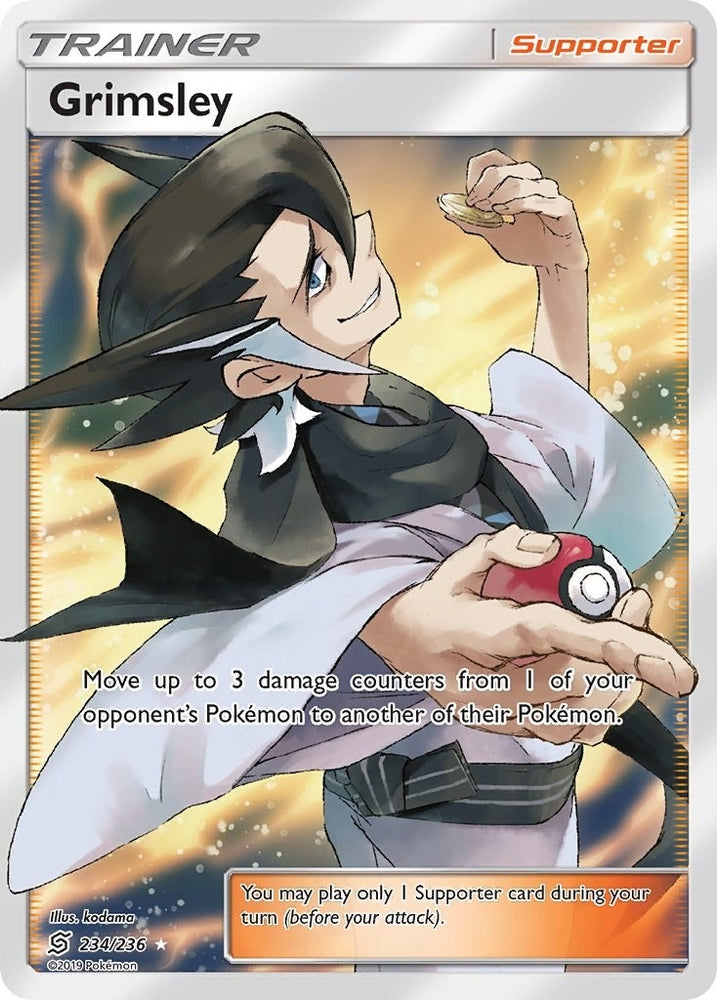 Image for Grimsley (Full Art) (234/236) [SM - Unified Minds]
