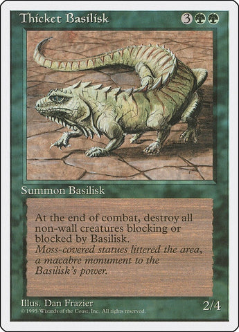 Image for Thicket Basilisk [Fourth Edition]