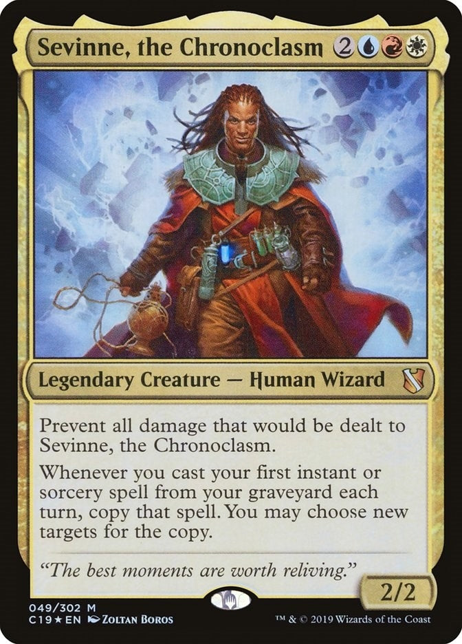 Image for Sevinne, the Chronoclasm (49) [Commander 2019]