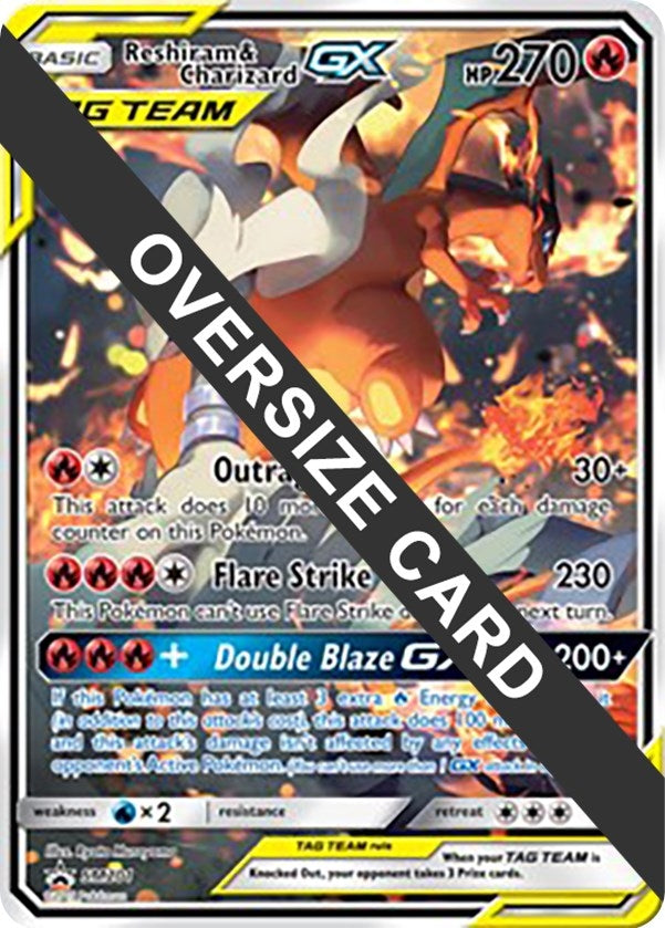 Image for Reshiram & Charizard GX (SM201) [Jumbo Cards]