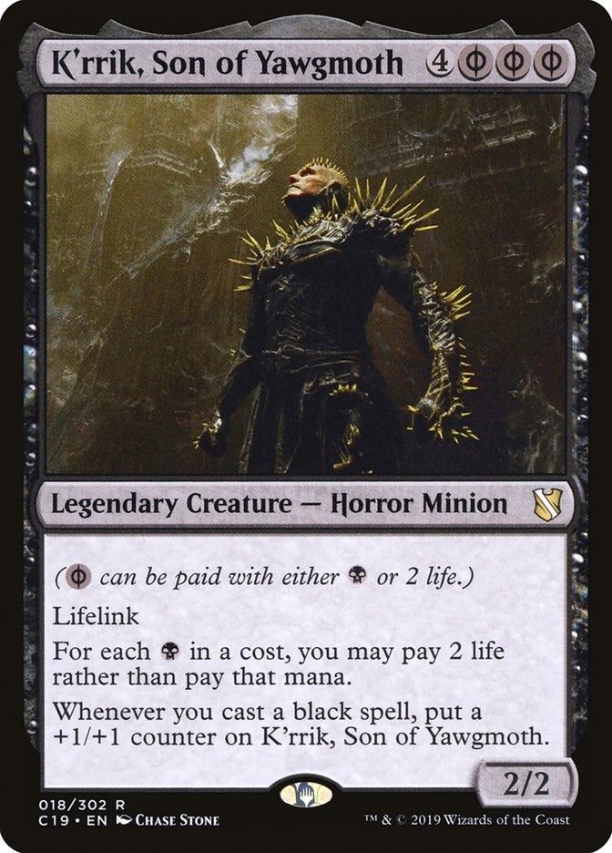 Image for K'rrik, Son of Yawgmoth (18) [Commander 2019]